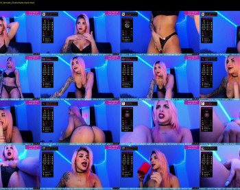 evablack_ — 25 minute Chaturbate female webcam vid, 720p, Mar 10, 2021