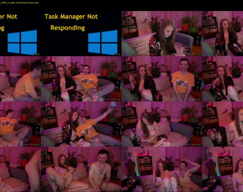 task_manager — 64 minute Chaturbate couple webcam vid, 720p, Apr 11, 2021