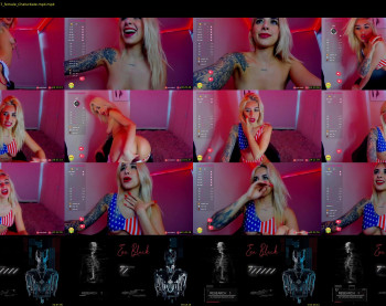 evablack_ — 71 minute Chaturbate female webcam vid, 720p, Aug 1, 2021