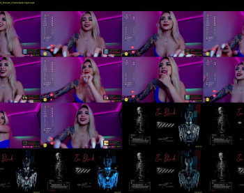 evablack_ — 71 minute Chaturbate female webcam vid, 720p, Sep 9, 2021