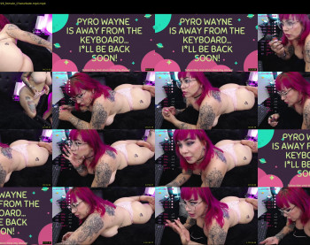 pyrowayne — 75 minute Chaturbate female webcam vid, 1080p, Oct 30, 2021