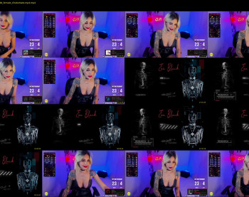 evablack_ — 66 minute Chaturbate female webcam vid, 720p, Jun 8, 2022