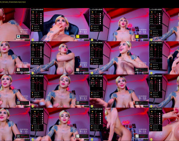 evablack_ — 25 minute Chaturbate female webcam vid, 720p, Mar 8, 2023