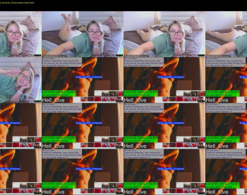 hell_l0ve — 24 minute Chaturbate female webcam vid, 720p, Jul 7, 2025